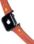Chinese Flag Distressed Apple Watch Band 38-40mm